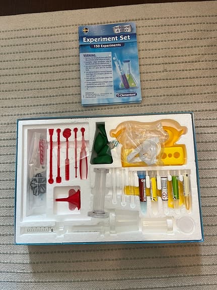 Experimentset för 8+