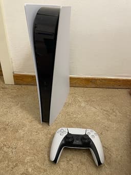 Sony Playstation 5 spelkonsol vit