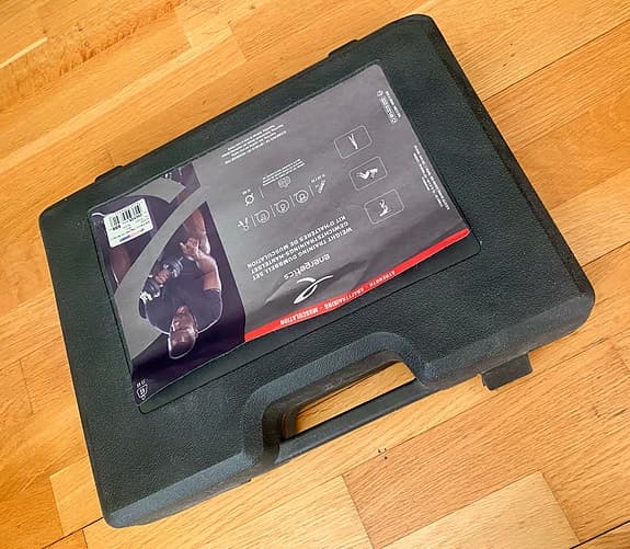 Energetics Weight Training Dumbbell Set hantelset 15 kg svart gjutjärn