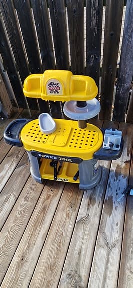 Leksaks arbetsbänk