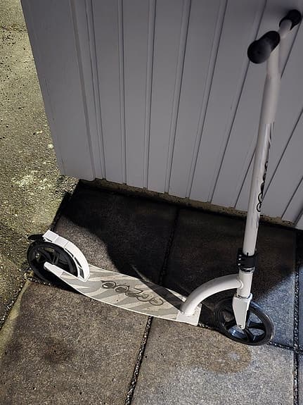 SC200 sparkcykel vit