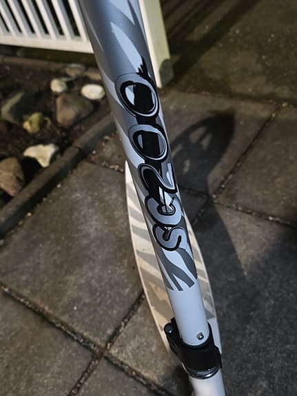 SC200 sparkcykel vit