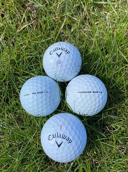 Golfbollar - Callaway Chrome soft 35 st