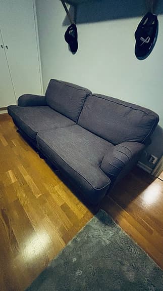 Soffa och fåtölj