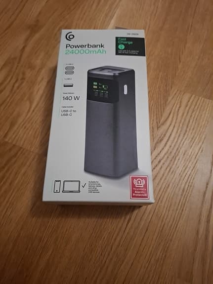 Powerbank 24000mAh!