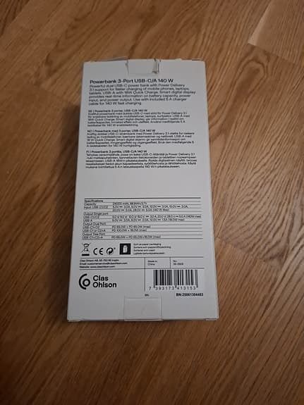 Powerbank 24000mAh!