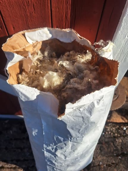 4 kg trädgårdsull