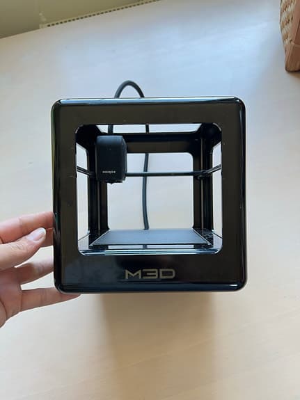 M3D Micro+ 3D-skrivare svart