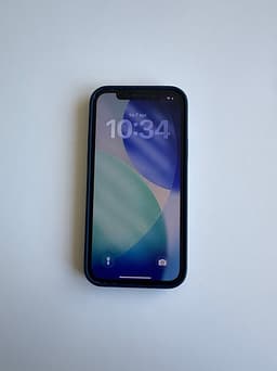 Apple iPhone 12 mobil, 128 GB svart