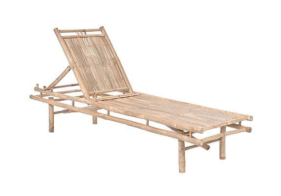 Solsäng i bambu, två stycken NYA I FÖRPACKNING