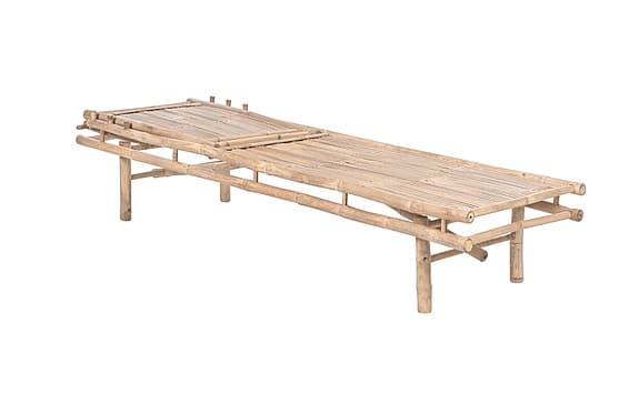 Solsäng i bambu, två stycken NYA I FÖRPACKNING
