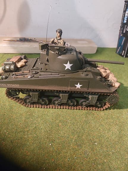 Sherman Rc tank