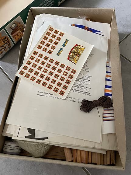 Vasa modellfartyg byggsats 1:60
