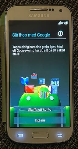 Samsung Galaxy S4 Olåst