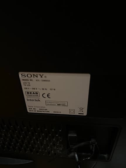 Sony Bravia KDL-55W805A tv 55 tum svart