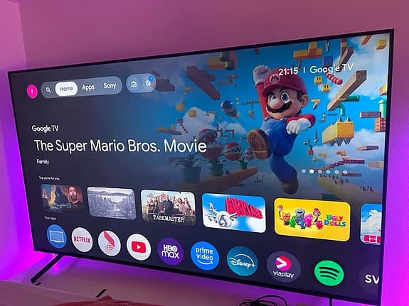 Sony 85" 4K 120Hz 2023 Google/Smart TV Nyskick!