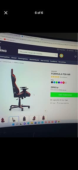 DX RACER gaming chair
