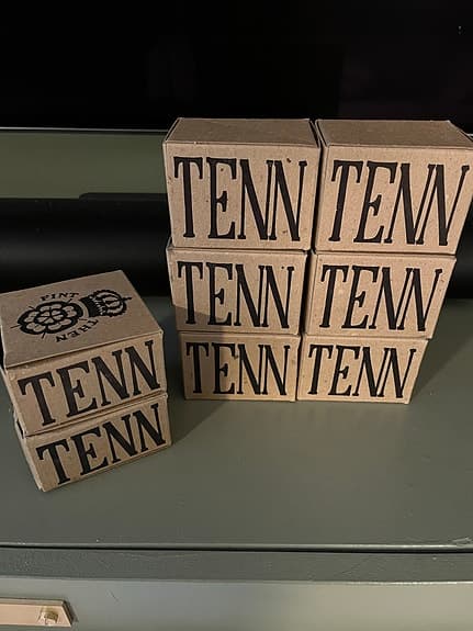 6 st bägare och 2 st glöggkoppar från Rune Tennesmed