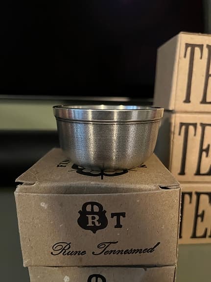 6 st bägare och 2 st glöggkoppar från Rune Tennesmed