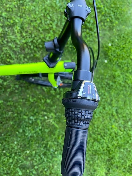 BTWIN 7-växlad hopfällbar cykel, enkel, praktisk och lätt att transportera