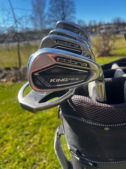 Cobra King F8 golfset med Callaway golfbag
