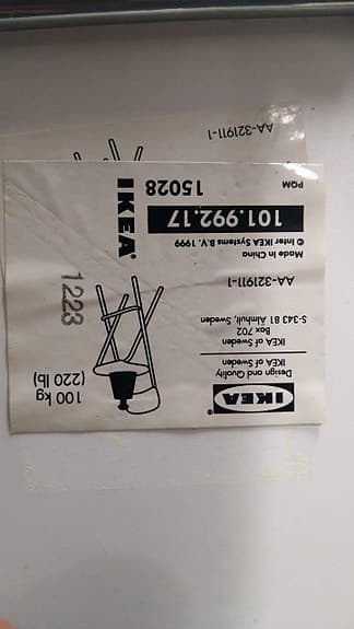 IKEA BILLSTA bord + stolar (säljs tillsammans eller separat)