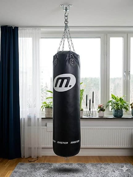 Boxningssäck till salu – inklusive takfäste (krok)