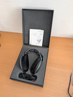 Sennheiser HD 600 – Vintage "Black Silk" (Samlarexemplar!)