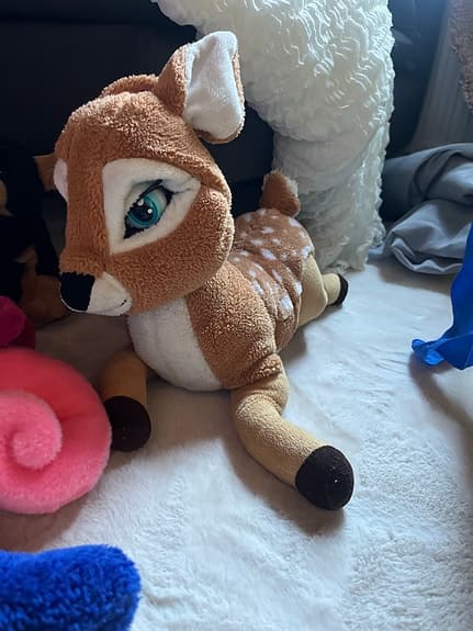 Gosedjur , nallar bla Ty och Emotion Pets Bambi Praline
