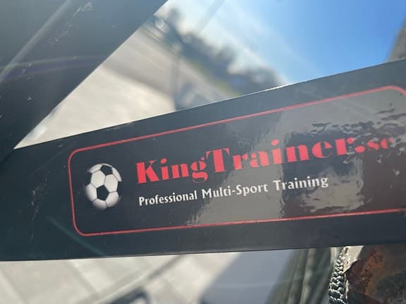 KingTrainer rebounder träningsnät svart 2x2m