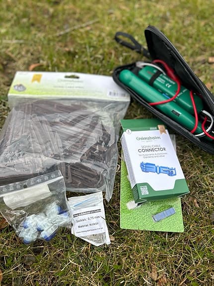 Husqvarna Automower robotgräsklippare med tillbehör