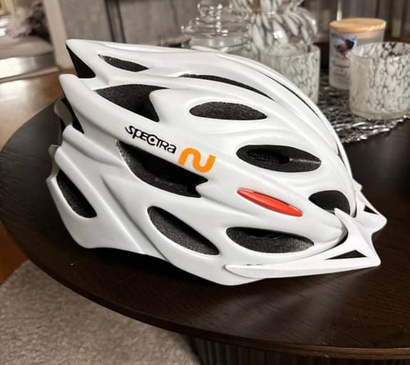 Spectra cykelhjälm vit
