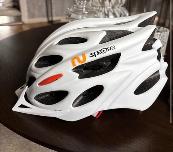 Spectra cykelhjälm vit