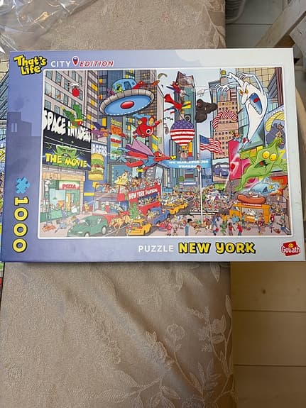 New York pussel 1000 bitar
