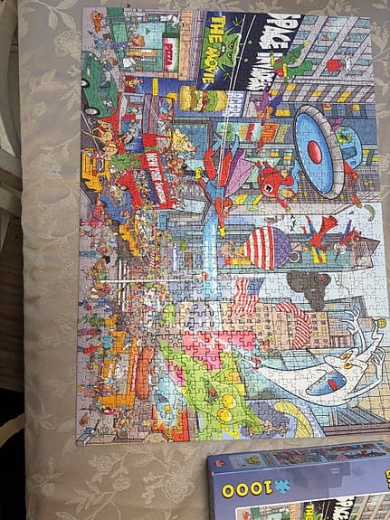 New York pussel 1000 bitar