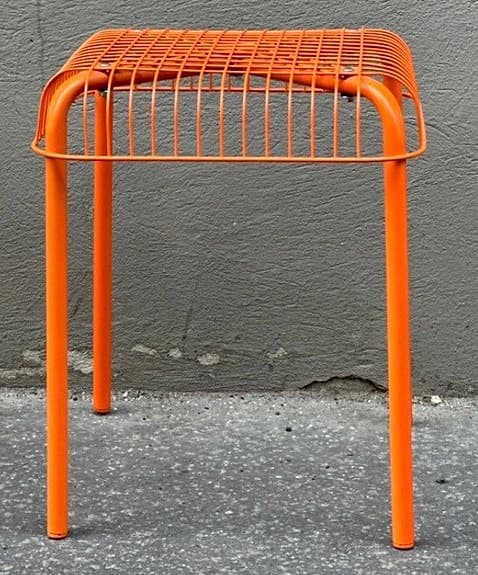 Västerön Ikea orange pall
