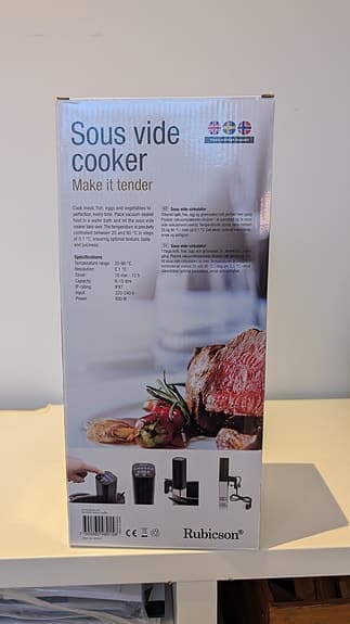 Sous Vide och Vacuum Sealer