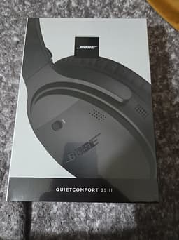 Bose QuietComfort 35 II trådlösa over-ear hörlurar svart