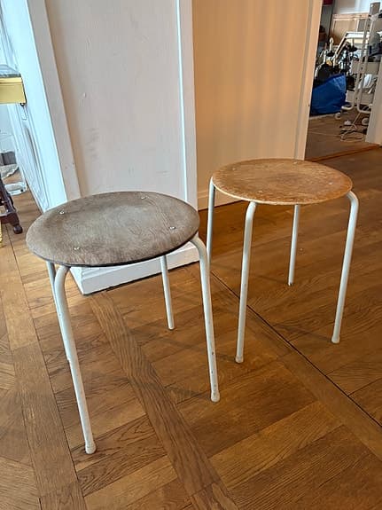 Pallar med rund sits