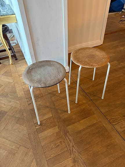 Pallar med rund sits