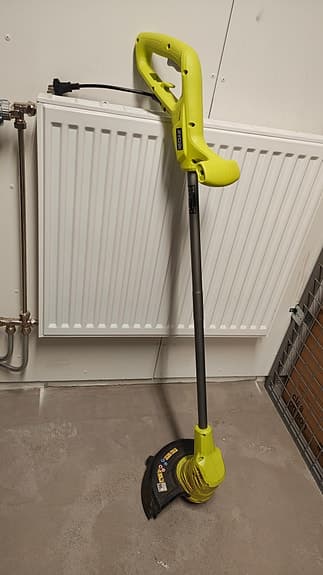 Ryobi grästrimmer - fungerar bra