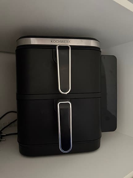 Kochwerk FryUp Airfryer 2x5L (10L) – som ny!