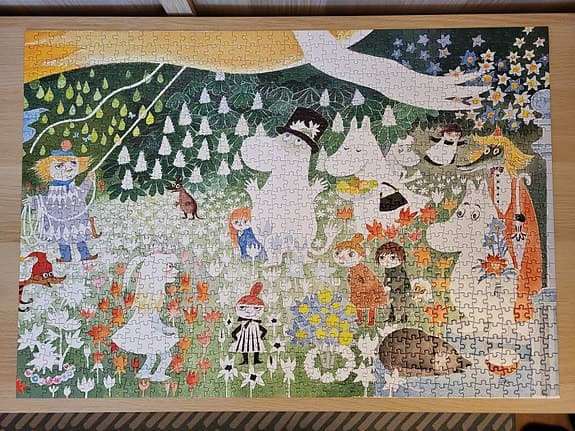 Pussel - Mumin, A Dangerous Journey