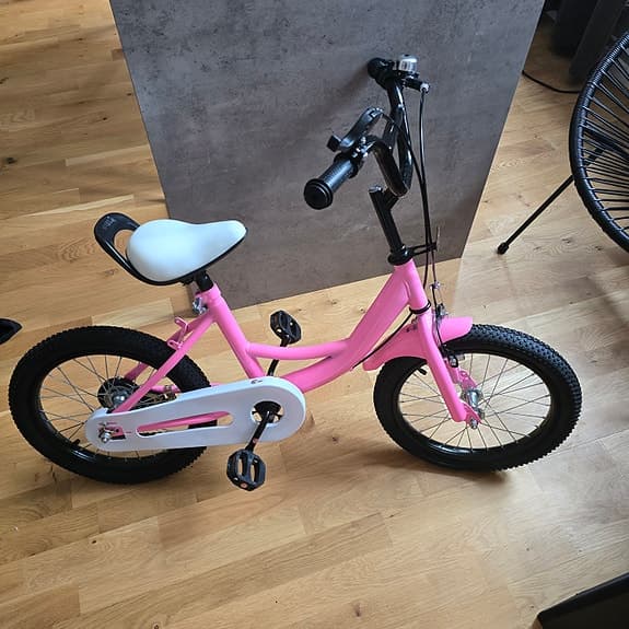 Ny flickcykel 16 tums