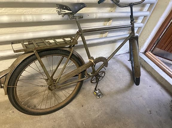 Garagerens militärcykel