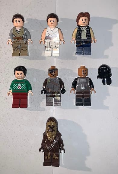 LEGO Star Wars minifigurer blandat set