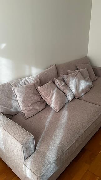 Mio Rossi 4-sits soffa – mycket bra skick – beige (leverans löses)