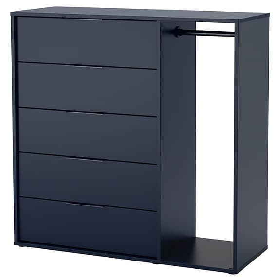 IKEA NORDMELA - Byrå med klädstång