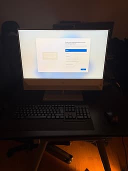 HP allt i ett dator
