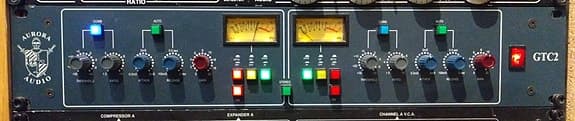 Aurora Audio GTC2 – High-end stereo compressor (Class A, studioutrustning)